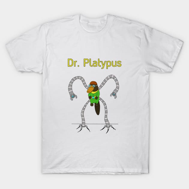 Dr. Platypus T-Shirt by Josh Guilty 